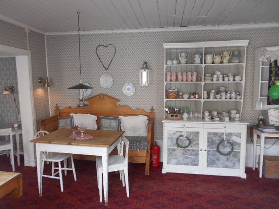 Café tant Gredelin i Enköping med smak av 1800 talet