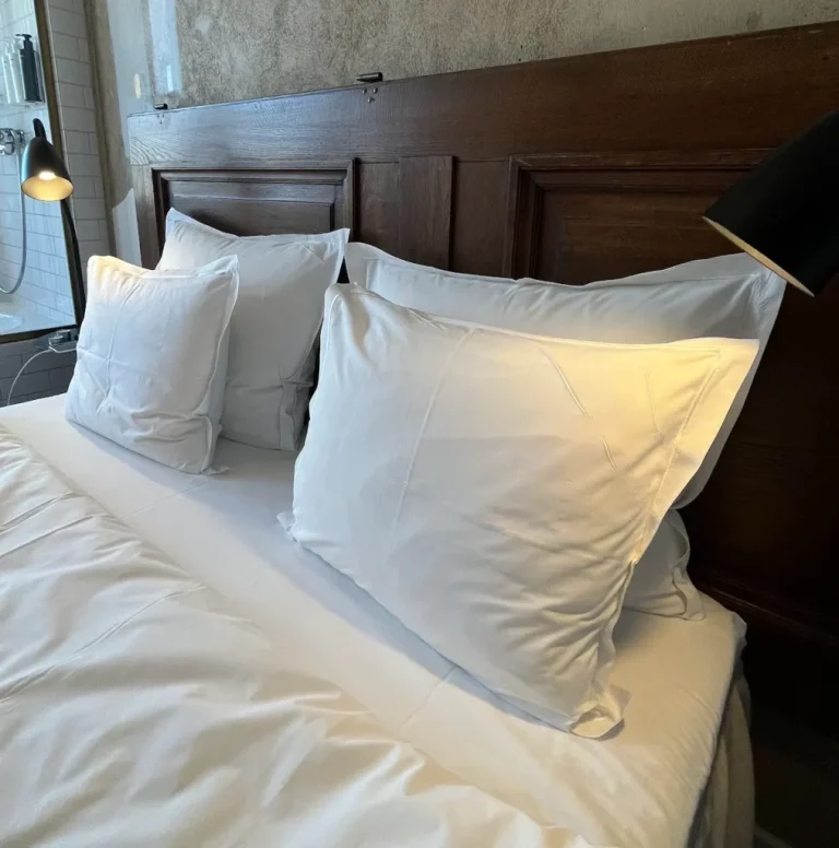 Hotellkuddar och sängar av bästa kvalité.
