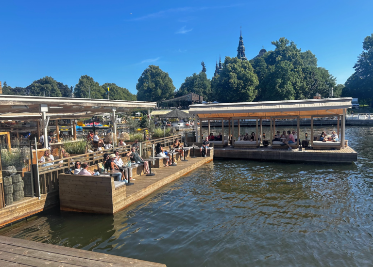 Strandbryggan på Djurgården