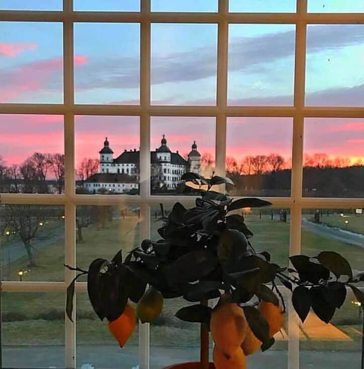 utsikt över skokloster slott