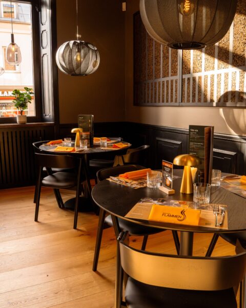 Danska Flammens första restaurang